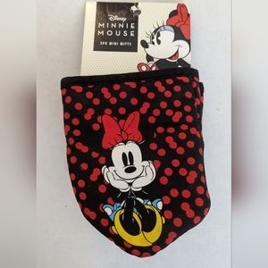 Minnie Mouse Mini Oven Mitts (2pieces)